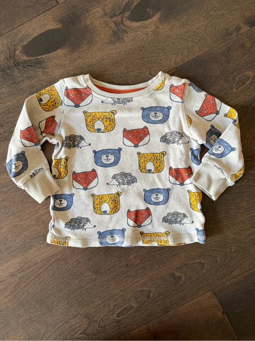 Animal Faces Pajama Set